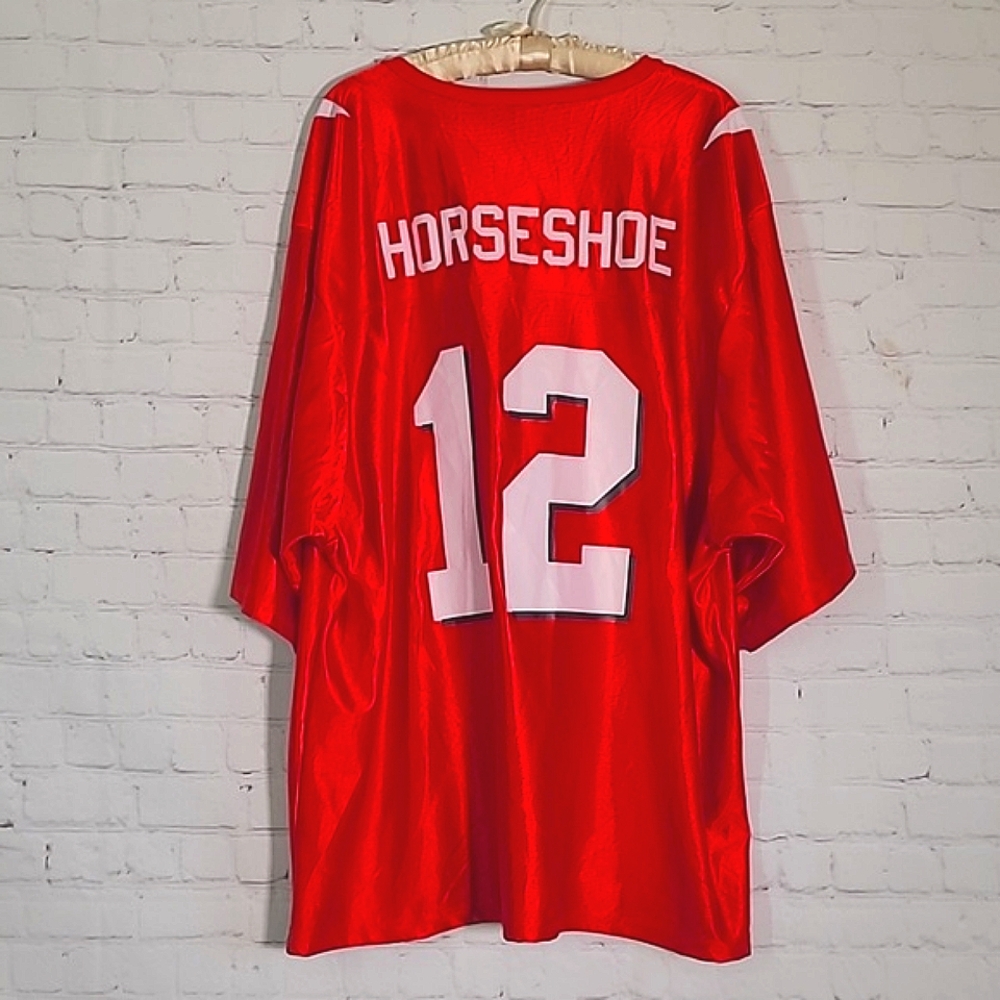 Horseshoe Casino Southern Indiana "The Boat" Red White Jersey #12 Mens Size 2XL - Picture 3 of 13